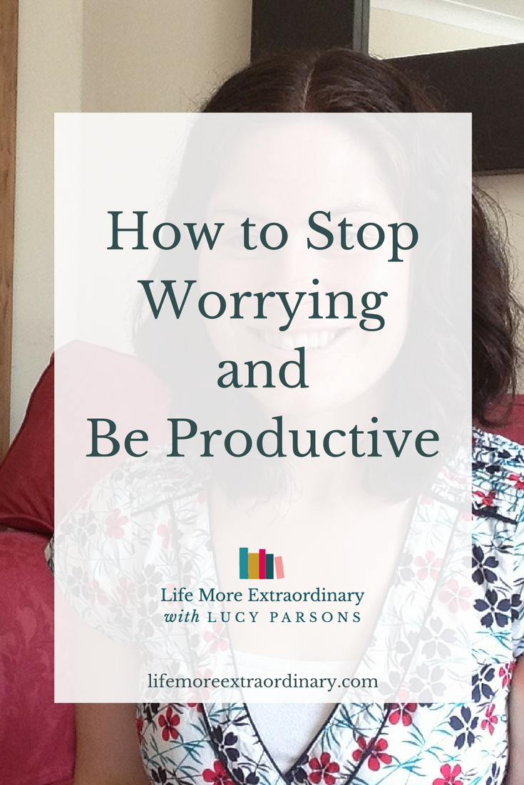 There's something nagging in your mind. It distracts you all day long. You can't sleep. You're worrying. It's time to stop worrying.