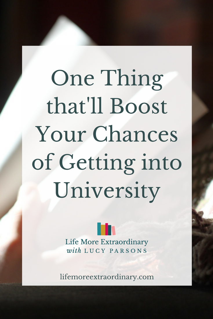 Do you want to go to university? Doing this one thing will majorly boost your chances of getting into university. What is it? Reading around your subject.