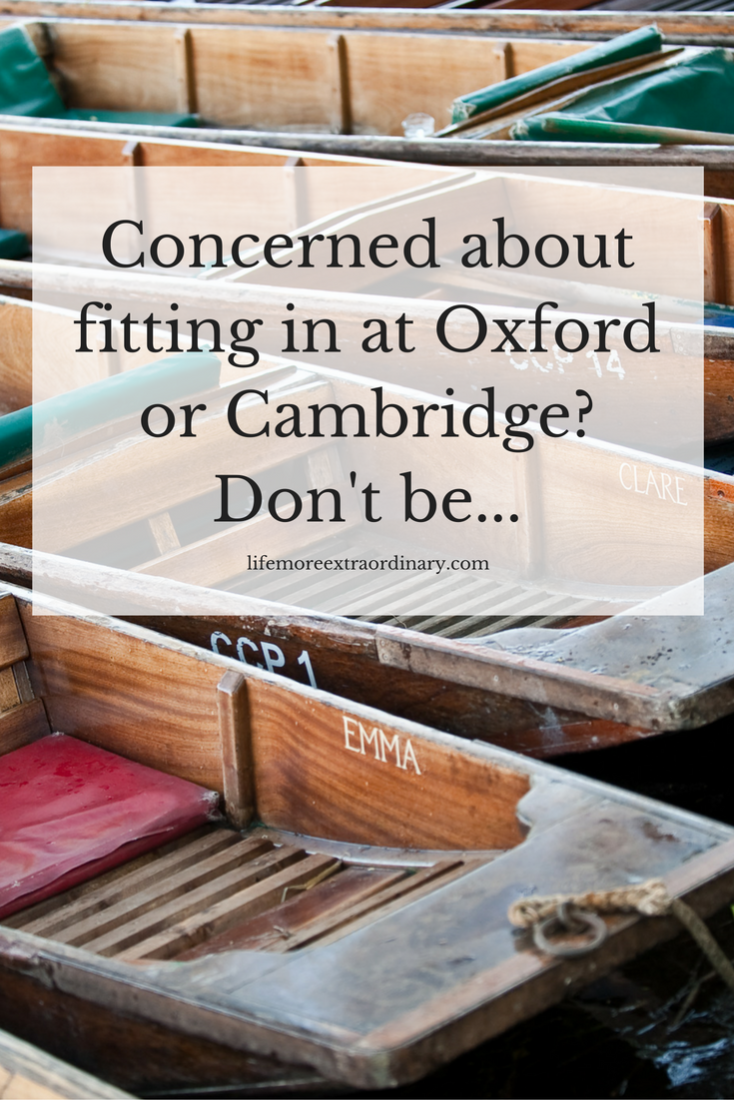 When thinking about applying to Oxford University or Cambridge University many people are really worried about whether they'll fit in. Click to find out why you shouldn't be.... #oxbridge #oxford #cambridge