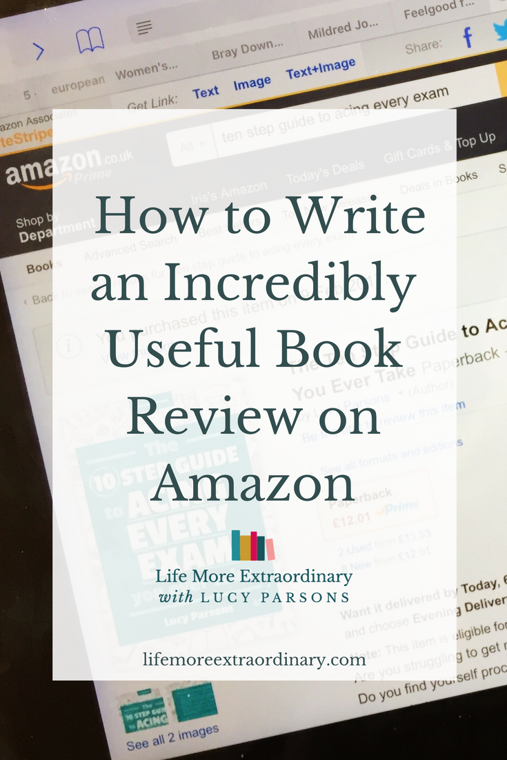 How to leave an incredibly useful book review on Amazon #amazon #bookreview