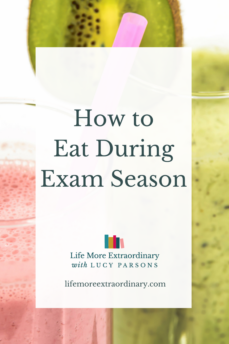 How to eat during exam season | If you're a student taking exams it's vital that you look after your health in exam season. Check out the tips in this article from wellbeing coach, Ali Hutchinson, about how to eat well, sleep well and exercise to support exam success. Click through to check out all the tips.