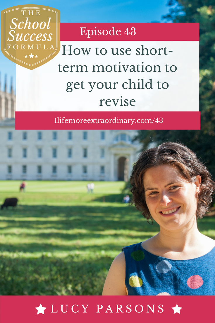 How to use short-term motivation to get your child to revise | Are you pulling your hair out because you can't get your child to revise? Get some tips on how to get them motivated here.#parenting #revision