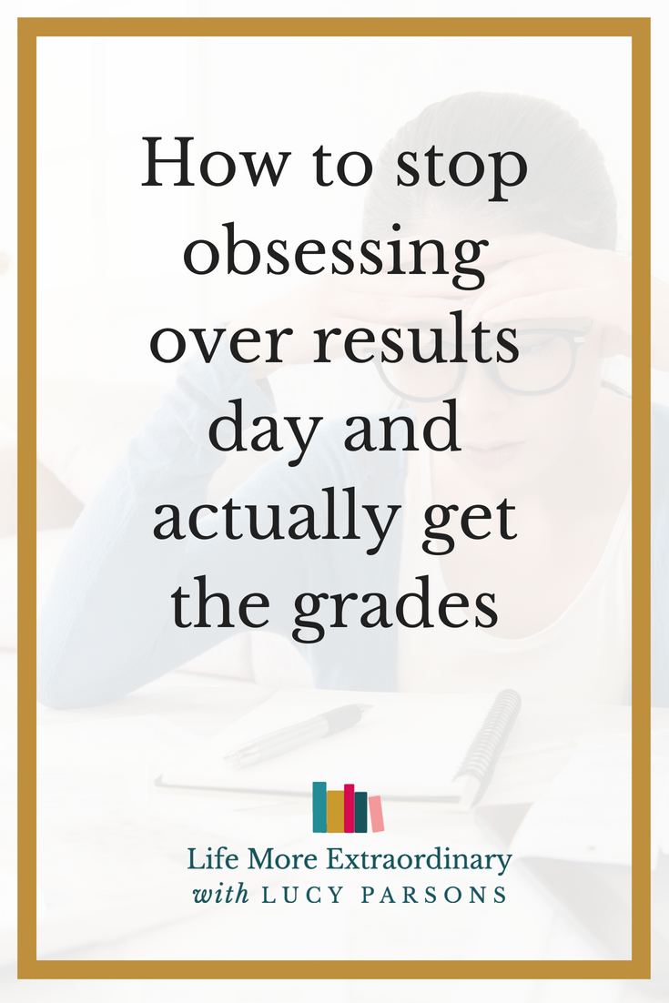 How to stop obsessing over results day and actually get the grades | Are you worrying so much about results day that you're paralysed into in-action and not doing any revision? In this blog post, I'm going to show you how to get out of flight mode and into fight mode so that you actually get those grades. #revision #studytips