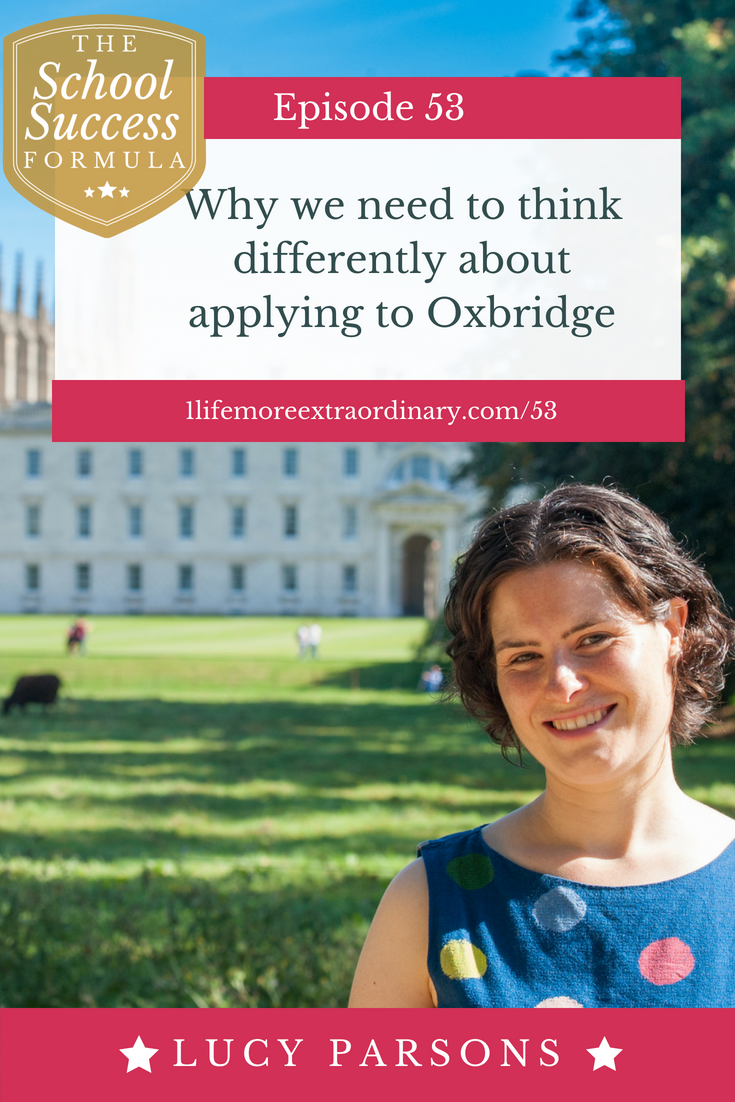 Why we need to think differently about applying to Oxbridge | Getting into Oxbridge has gotten tougher. In this episode, I explain why this is and what you need to know about applying for Oxbridge.