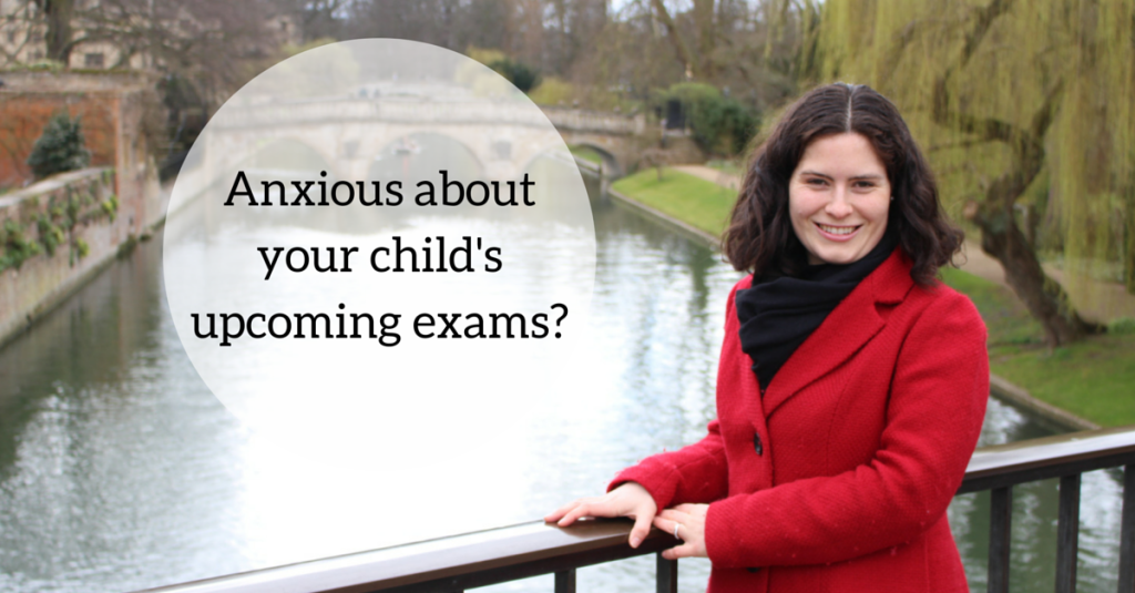 Anxious about your child's exams?