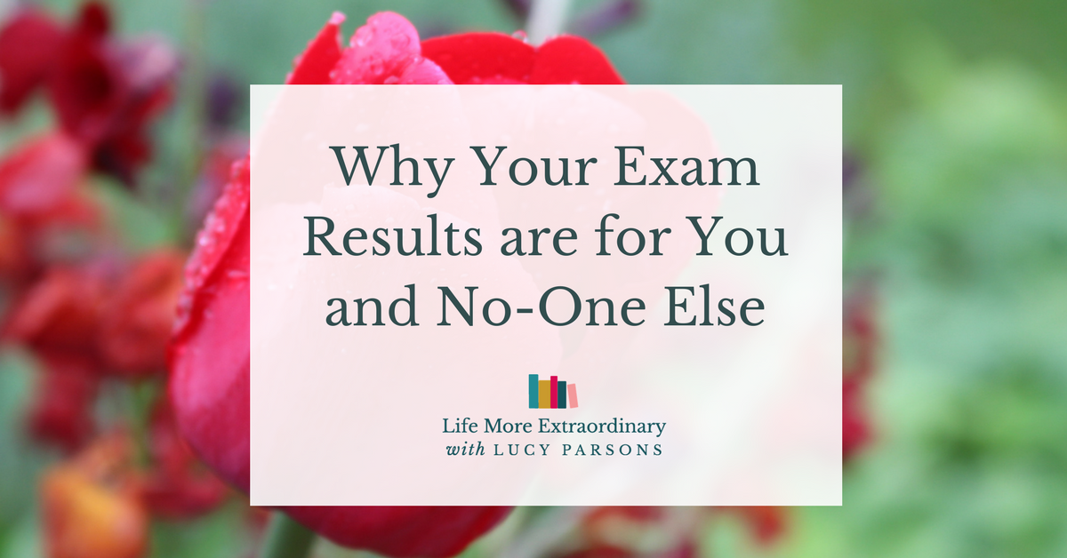 Why Your Exam Results are for You and No-One Else
