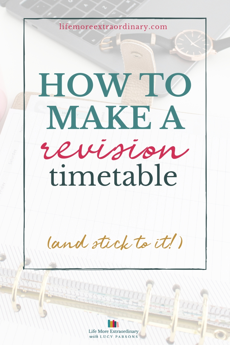 Making a revision timetable is essential, but how do you do it and, more importantly, how do you stick to it? Here's how... #revision #exams #ALevels #GCSEs #students