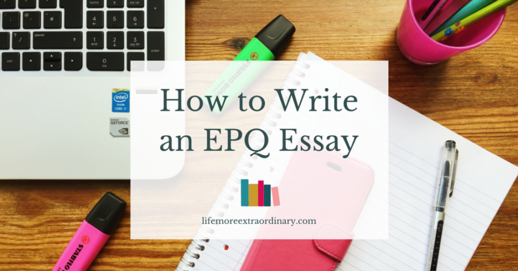 epq essay template