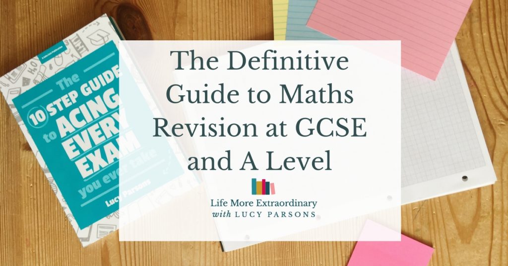 how to revise for maths