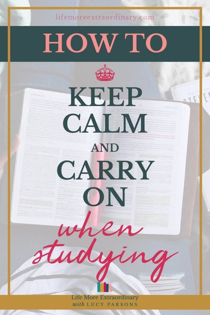 How to keep calm when you're studying - stop panicking about your revision and feeling as though you don't know it all! #examtips #revisiontips #exams