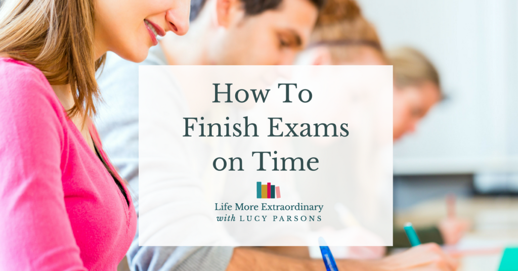 How to finish exams on time | If you struggle to answer all the questions properly in tests or exams then you're missing out on marks. In this post I share with you how you can do your best to finish exams faster and pick up more marks to improve your grade. Click through to check out all the tips.