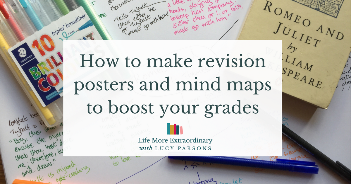 How to make revision posters and mind maps to boost your grades