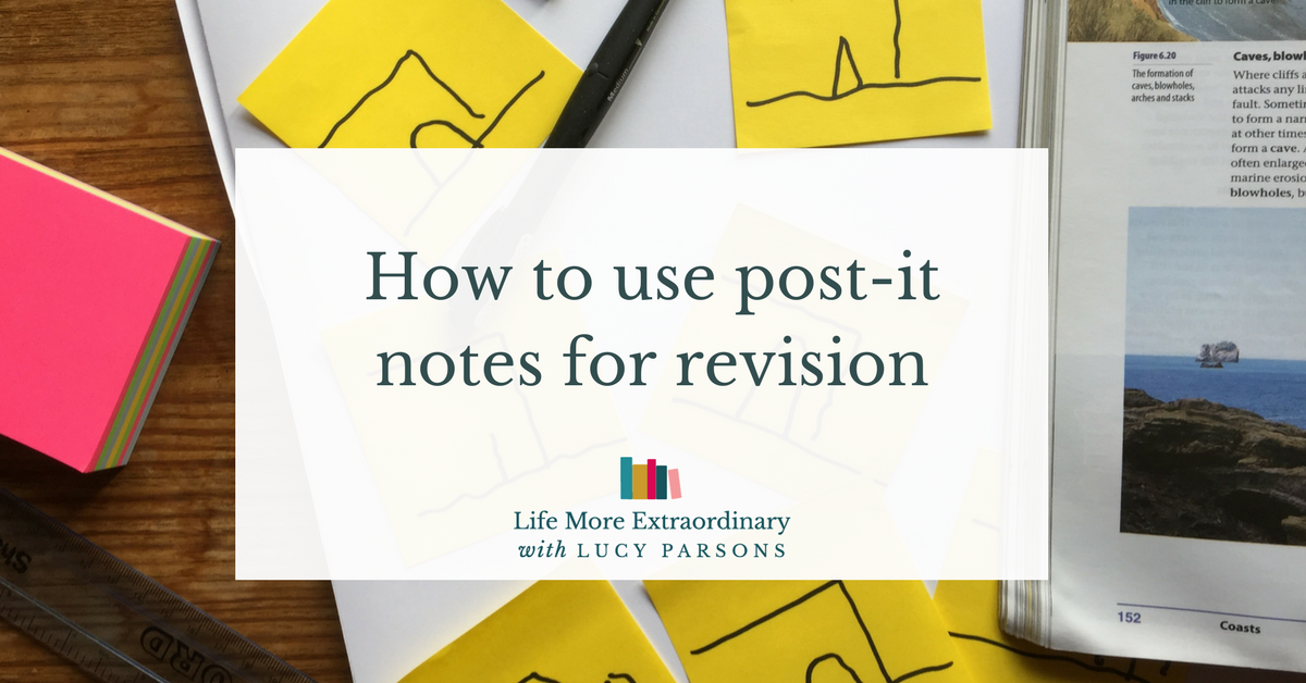 How to use post-it notes in your revision