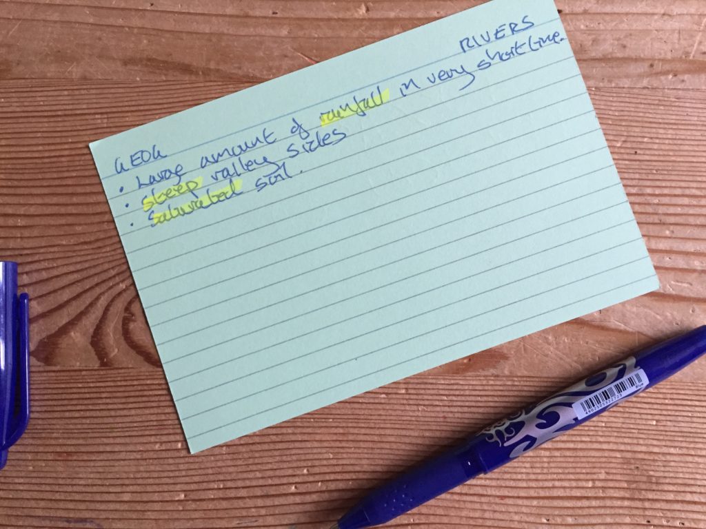 How to create revision flashcards that boost your memory