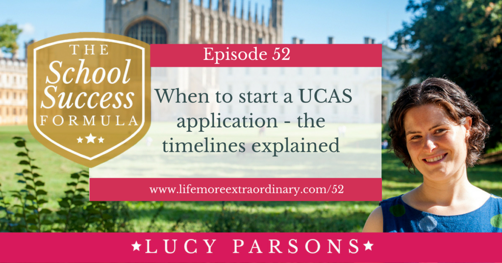 When to start a UCAS application