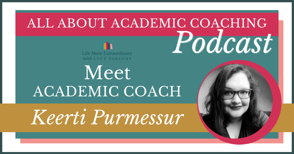 Meet academic coach Keerti Purmessur