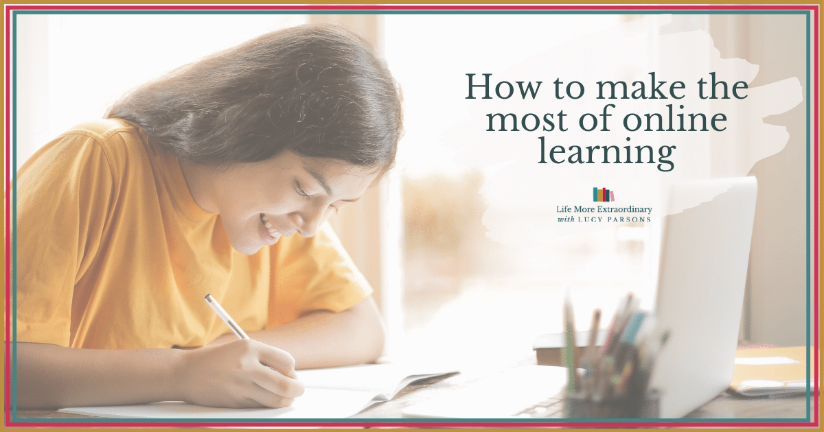 How to make the most of online learning
